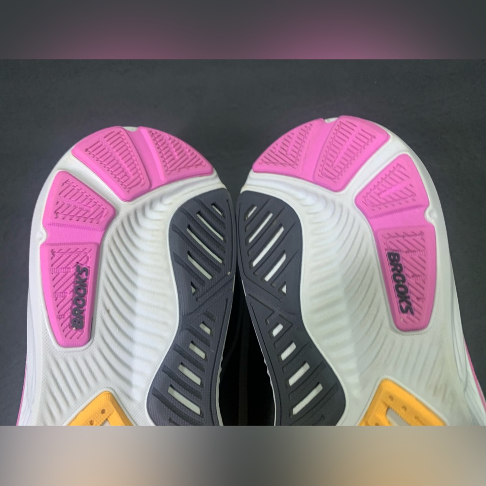 Brooks Ghost 17 Women’s Gray Pink Running Walking Sneakers Size- 11 - Picture 11 of 12